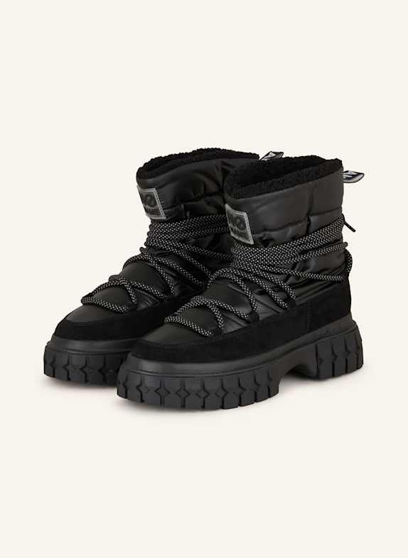 NO NAME Plateau-Boots GRAVITEE SCHWARZ