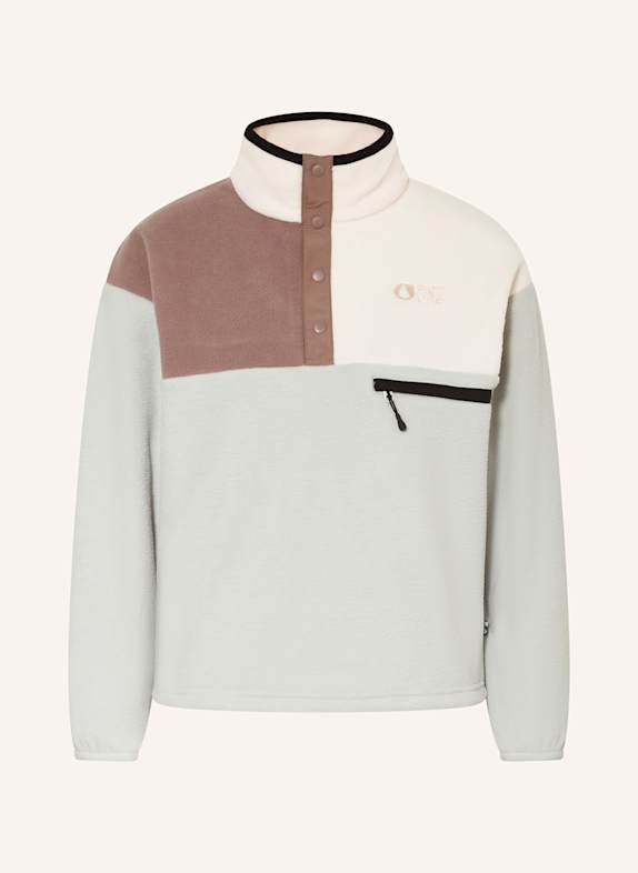 PICTURE Fleece-Troyer ARCCA DUNKELGELB/ NUDE