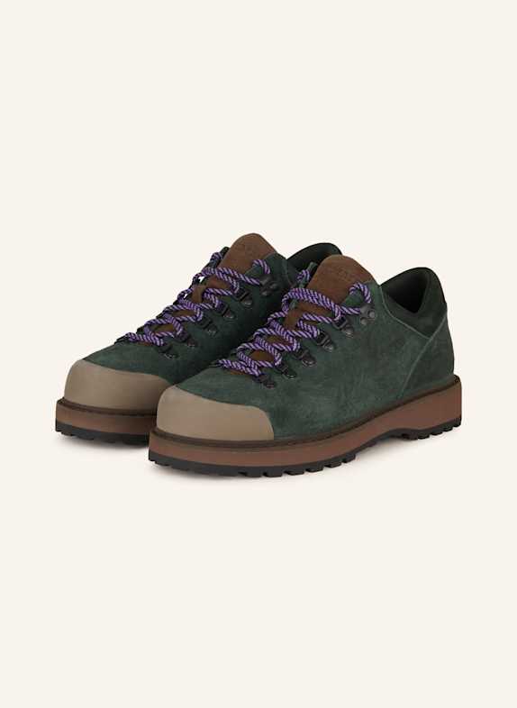 DIEMME Lace-up shoes CORNARO DARK GREEN/ GRAY