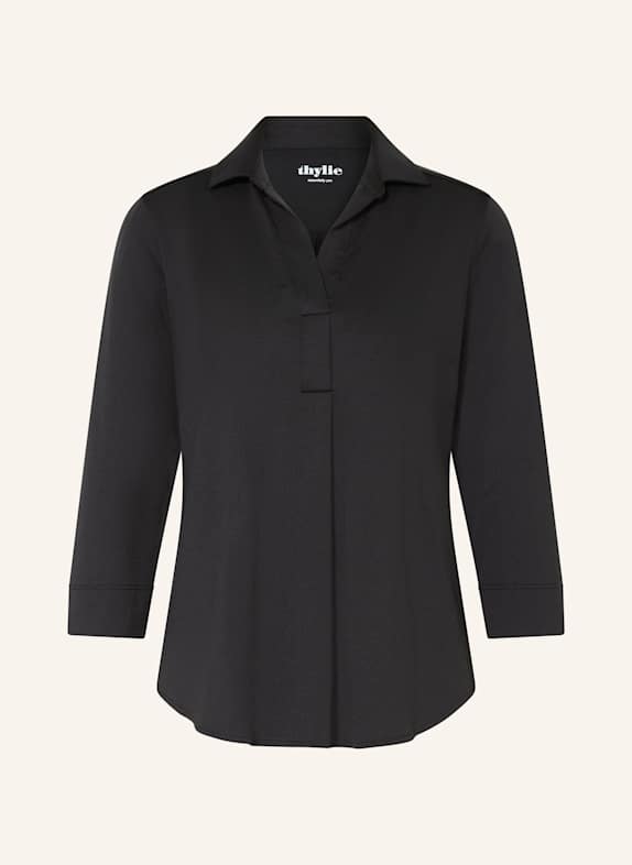 thylie Blusenshirt LOLA mit 3/4-Arm SCHWARZ