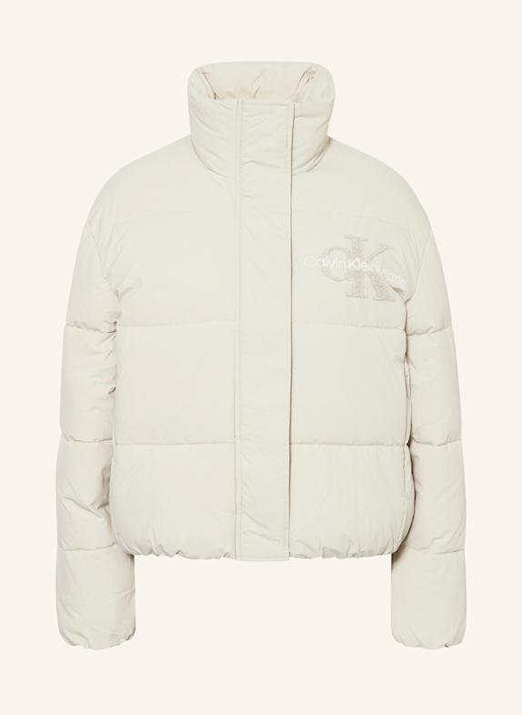 Calvin Klein Jeans Quilted jacket WHITE