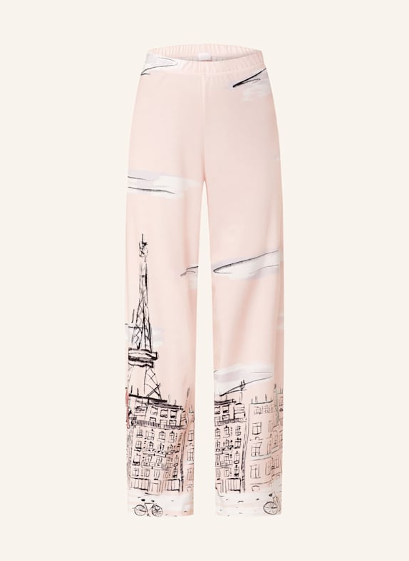 mey Schlafhose Serie ÉTÉ À PARIS HELLROSA/ SCHWARZ/ HELLLILA