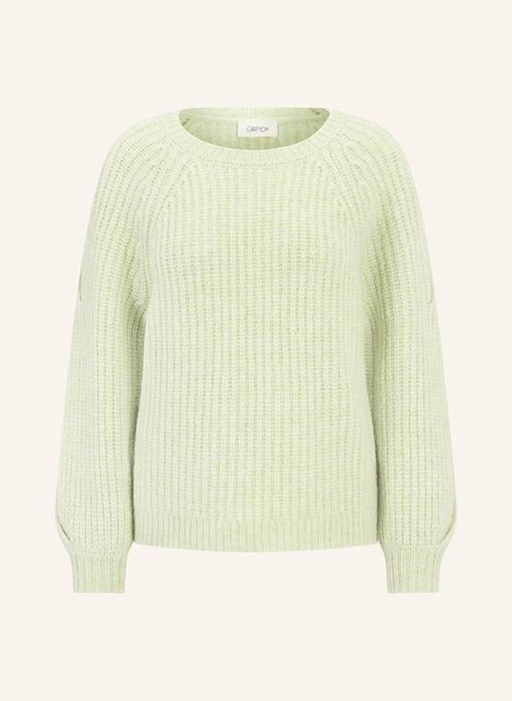 CARTOON Cold-Shoulder-Pullover HELLGRÜN