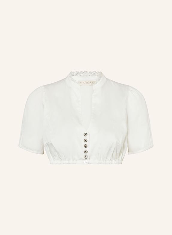 KRÜGER Dirndlbluse WEISS