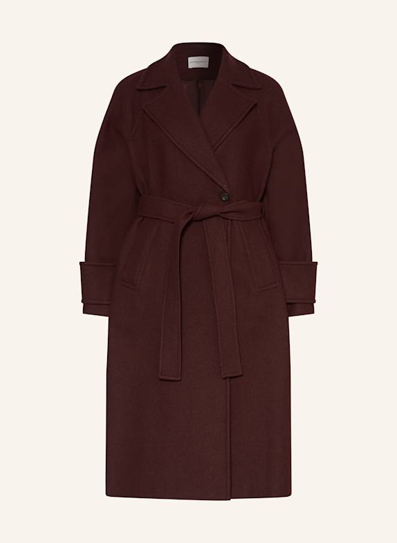 CLAUDIE PIERLOT Mantel DUNKELROT