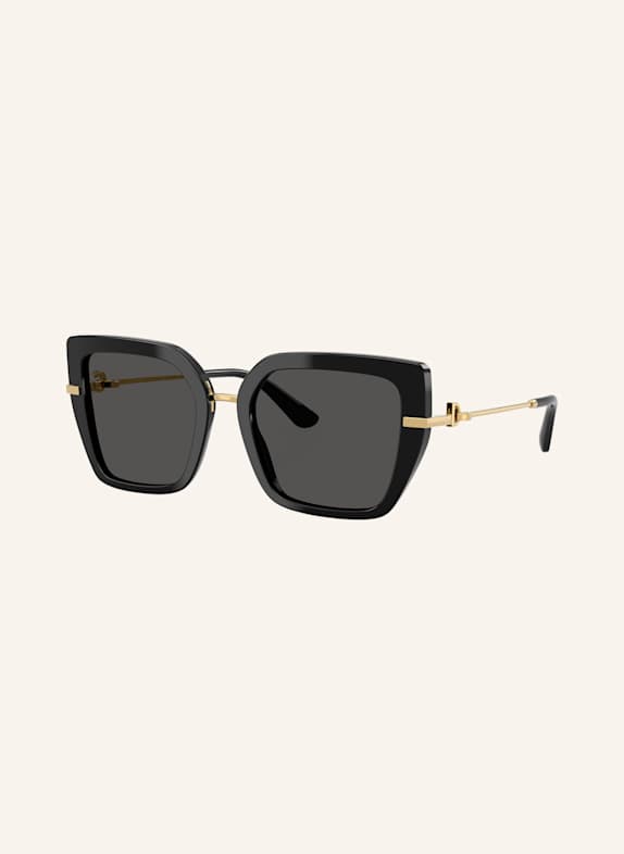 DOLCE & GABBANA Sonnenbrille DG4474 501/87 - SCHWARZ GOLD/ DUNKELGRAU