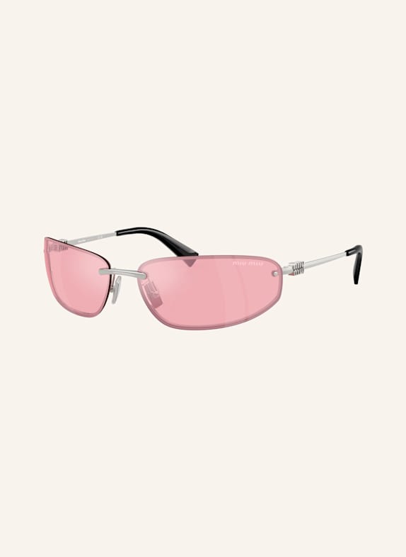 MIU MIU Sonnenbrille MUA50S 1BC70J - SILBER/ PINK VERSPIEGELT