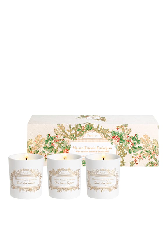 Systém pro podávání zpráv  TRIO CANDLE SET HOLIDAY