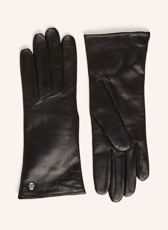 ROECKL Lederhandschuhe PRAG SCHWARZ