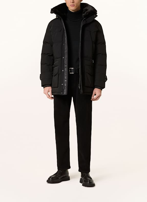 WELLENSTEYN Parka SEAMASTER SCHWARZ