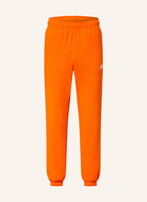 Nike Sweatpants SPORTSWEAR CLUB ORANGE