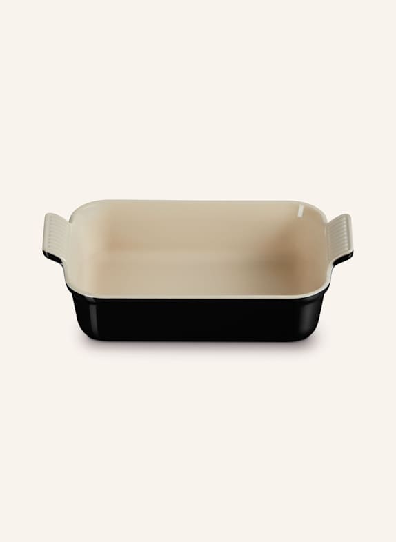 LE CREUSET Auflaufform Black Onyx 140