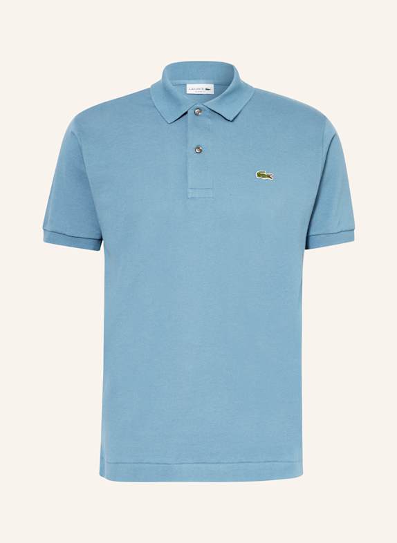 LACOSTE Piqué-Poloshirt Classic Fit BLAUGRAU