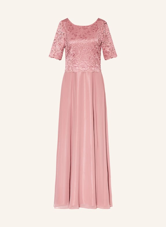Vera Mont Abendkleid mit Spitze ROSÉ