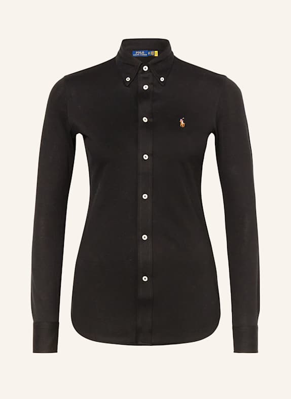 POLO RALPH LAUREN Hemdbluse SCHWARZ