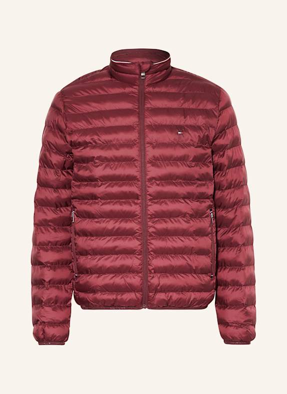 TOMMY HILFIGER Steppjacke  DUNKELROT