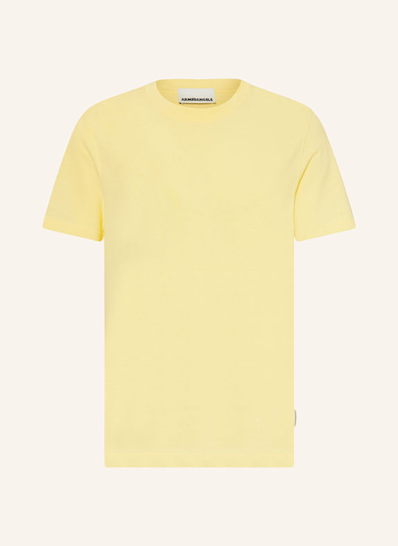 ARMEDANGELS T-shirt MAARKUS  ŻÓŁTY