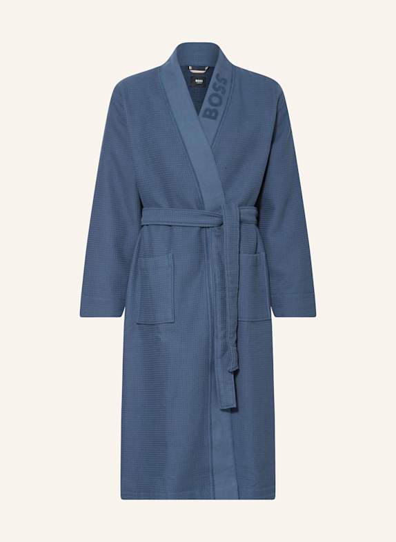 BOSS Men’s bathrobe BLUE