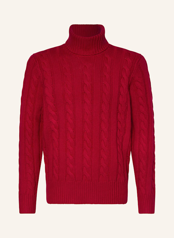 POLO RALPH LAUREN Rollkragenpullover ROT