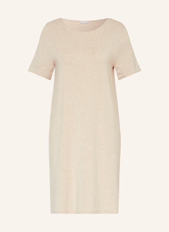 HANRO Nachthemd NATURAL ELEGANCE BEIGE