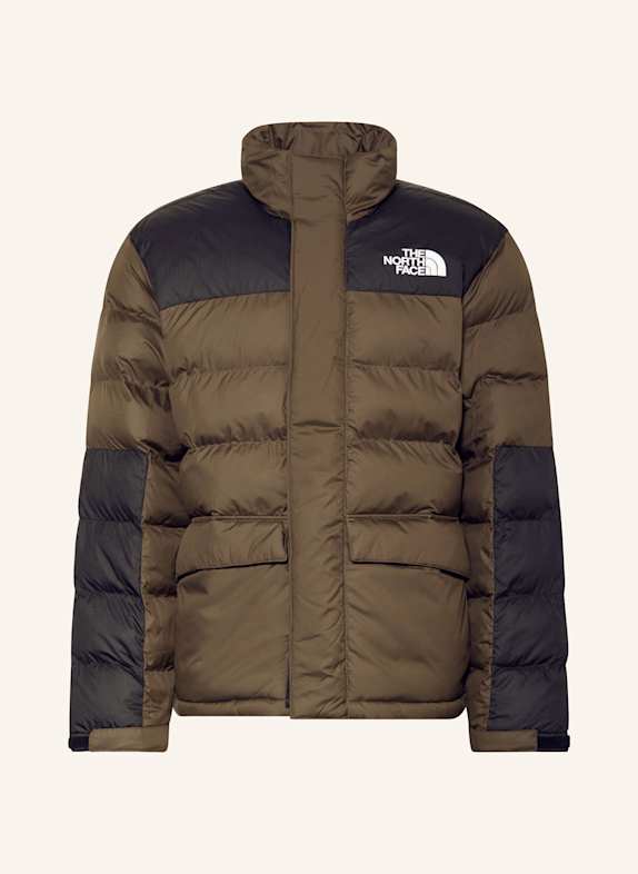 THE NORTH FACE LIMBARA quilted jacket DARK BROWN/ BLACK