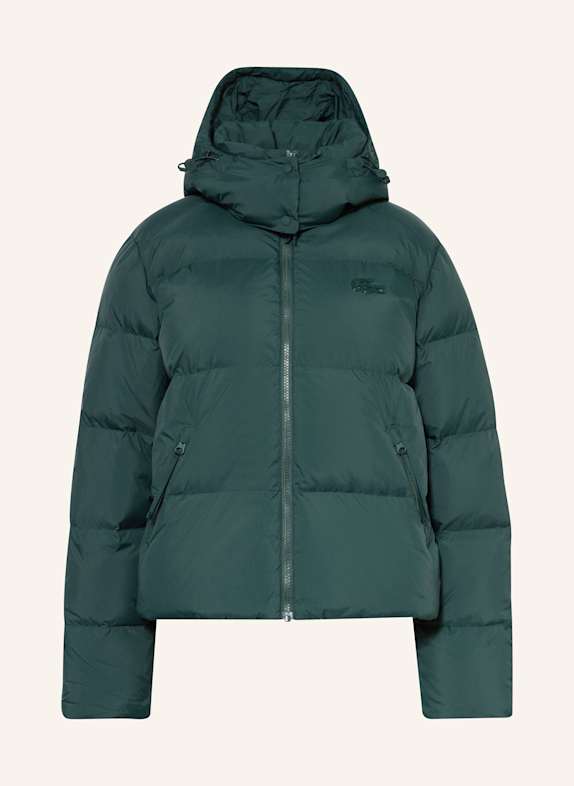 LACOSTE Daunenjacke mit abnehmbarer Kapuze PETROL