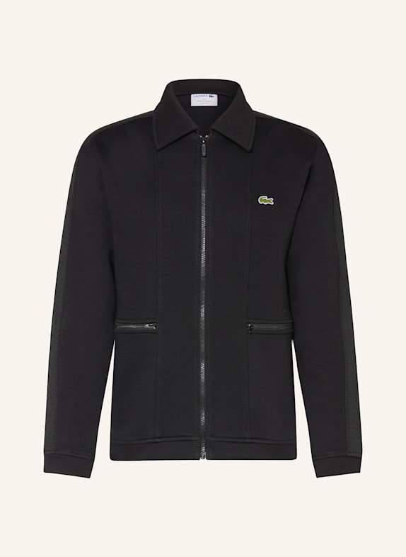 LACOSTE Jerseyjacke SCHWARZ