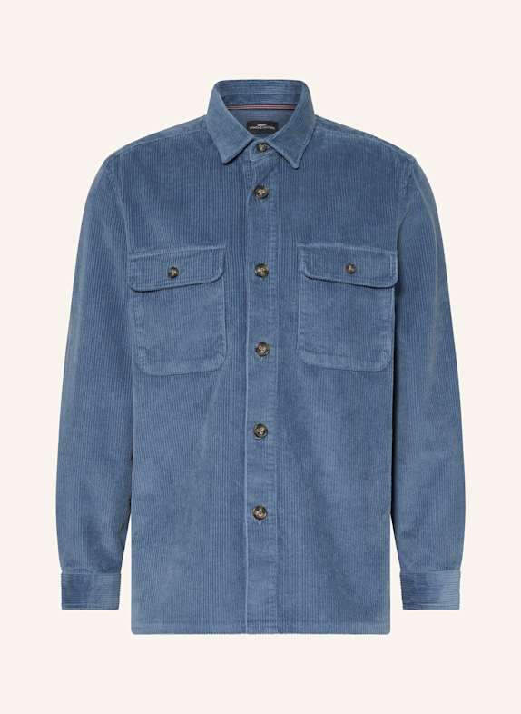 FYNCH-HATTON Cord-Overshirt BLAU