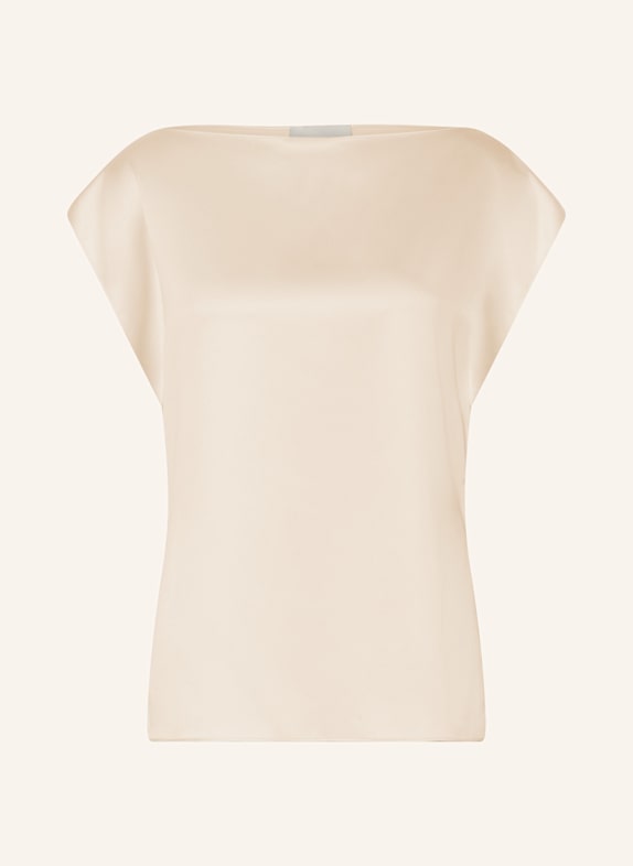 Juvia Blusentop CAROLL aus Satin BEIGE