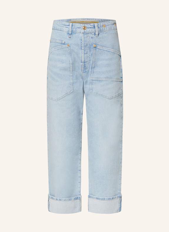 MAC Boyfriend Jeans BAGGY D205 light blue net washed