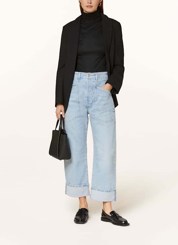 MAC Boyfriend jeans BAGGY D205 light blue net washed