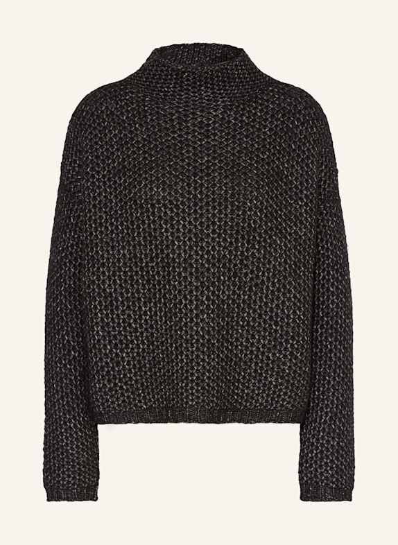 HUGO Pullover SAFINEYNNY SCHWARZ/ GRAU