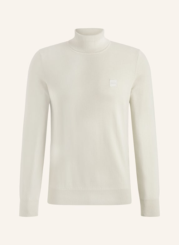 BOSS Rollkragenpullover AKIRO BEIGE