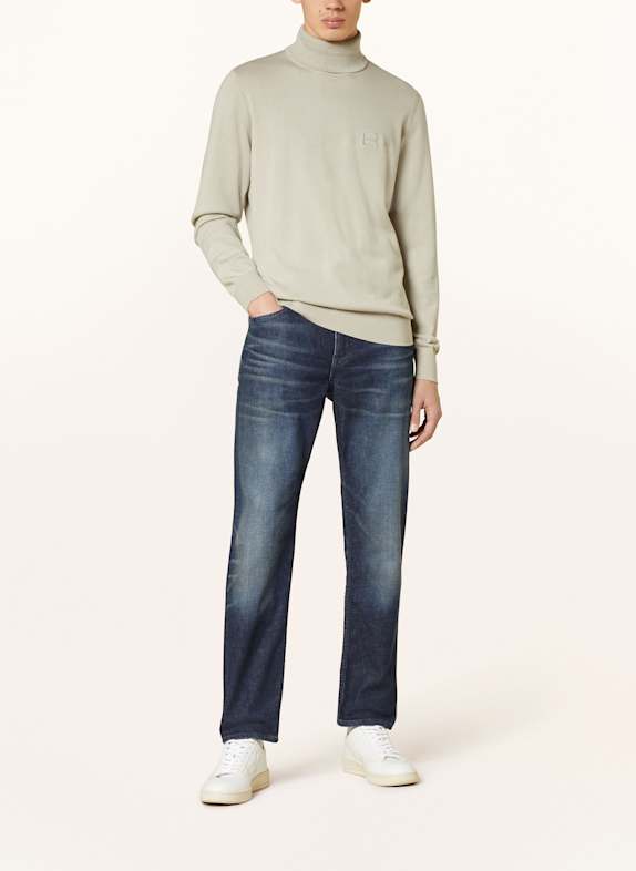 BOSS Trui met col AKIRO BEIGE
