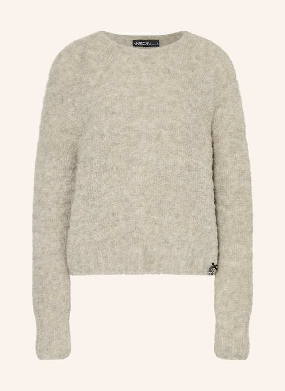 MARC CAIN Pullover mit Alpaka 188 pure stone
