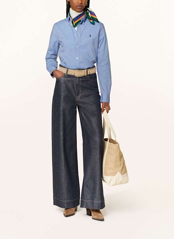 POLO RALPH LAUREN overhemdblouse LICHTBLAUW