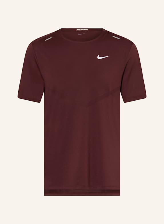 Nike Laufshirt RISE 365 DUNKELROT