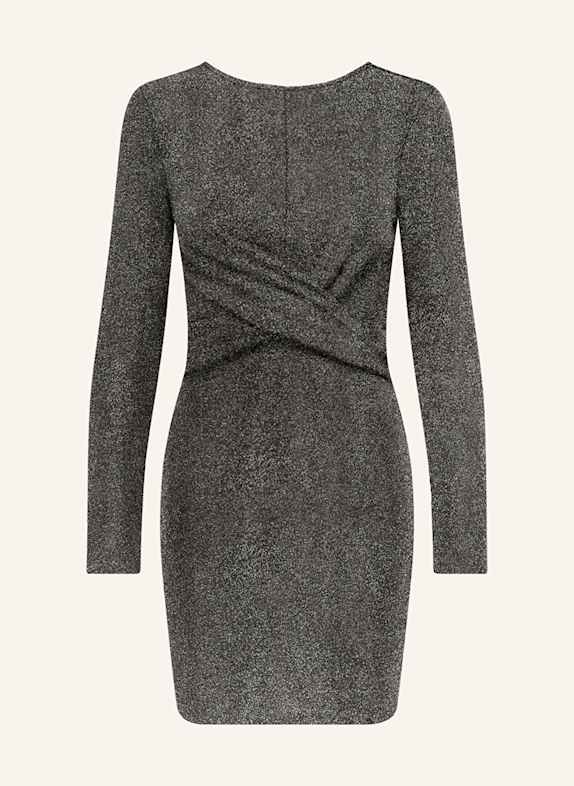ONLY Jerseykleid mit Glitzergarn SILBER