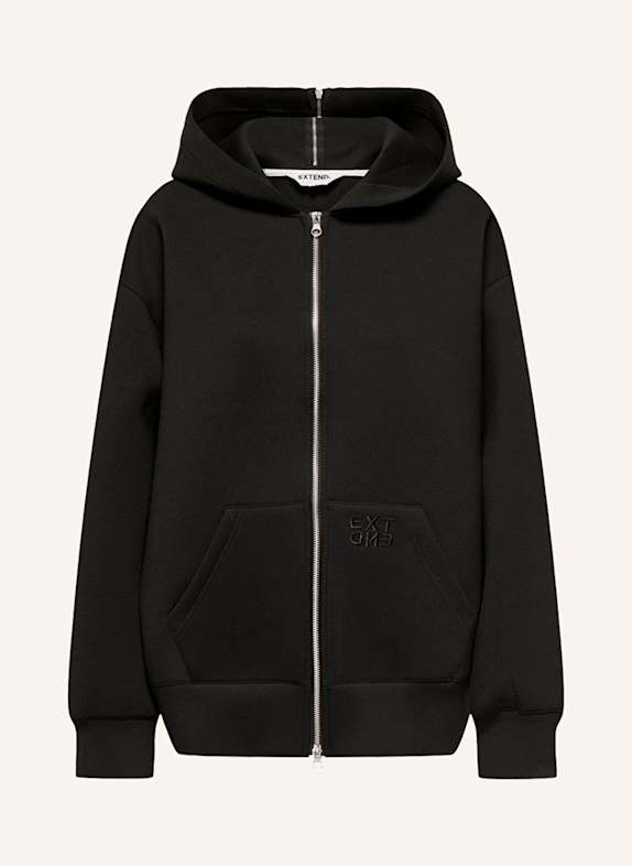 ONLY Oversized-Sweatjacke SCHWARZ