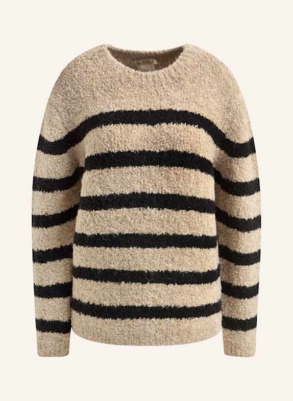 Smith & Soul Pullover HELLBRAUN/ SCHWARZ
