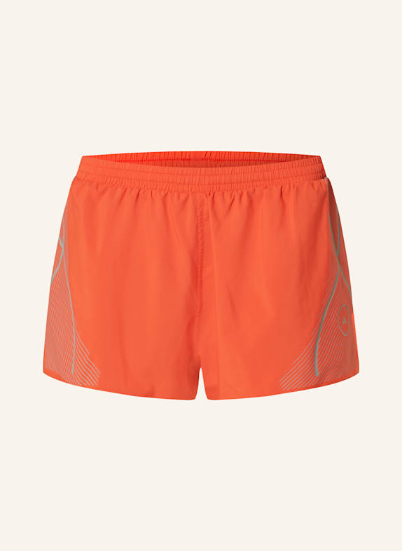 adidas by Stella McCartney Szorty treningowe 2 w 1 TRUEPACE CZERWONY/ SZARY