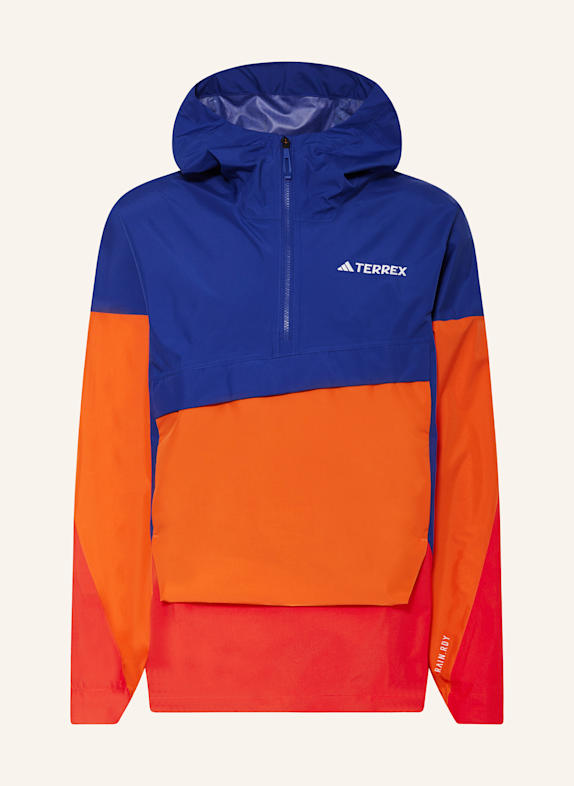 adidas TERREX Funktionsjacke TERREX XPLORIC 2.5 LAYER CLIMAPROOF BLAU/ ORANGE/ ROT