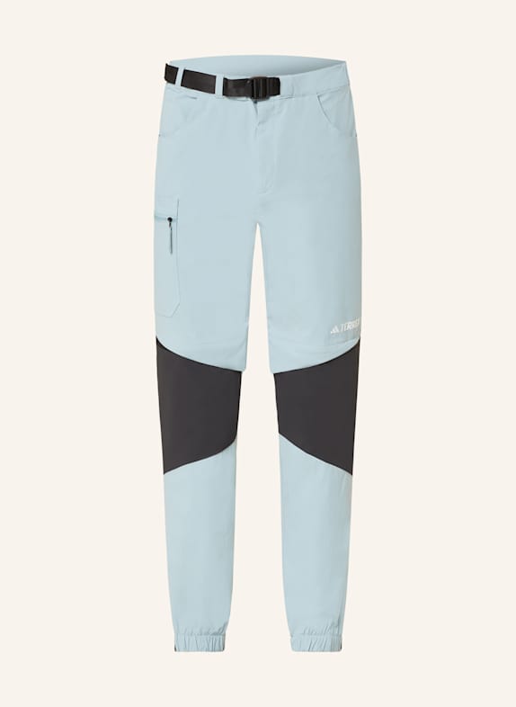 adidas TERREX Spodnie z odpinanymi nogawkami TERREX UTILITAS HIKING JASNONIEBIESKI/ CZARNY