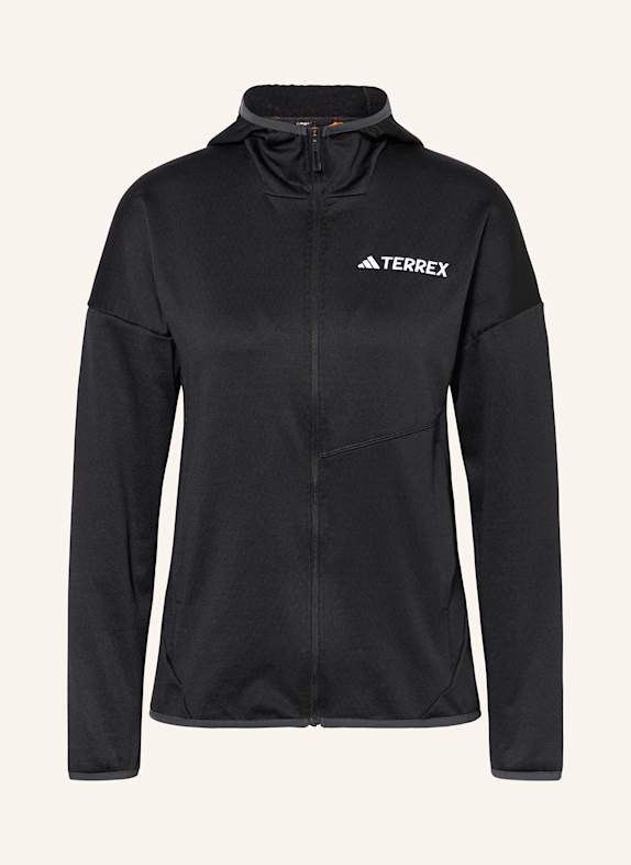 adidas TERREX Midlayer-Jacke TERREX XPERIOR LIGHT FLEECE SCHWARZ