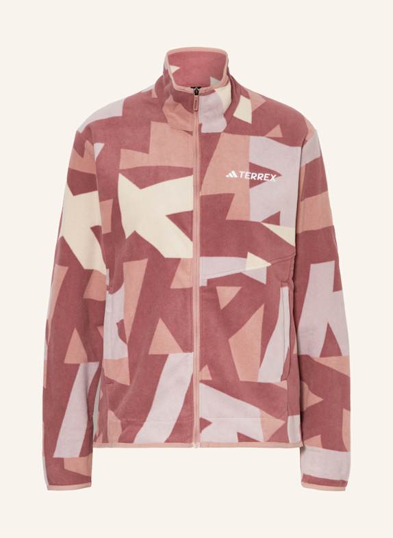 adidas TERREX Fleecejacke MT AOP FZ FL ALTROSA/ ROSÉ