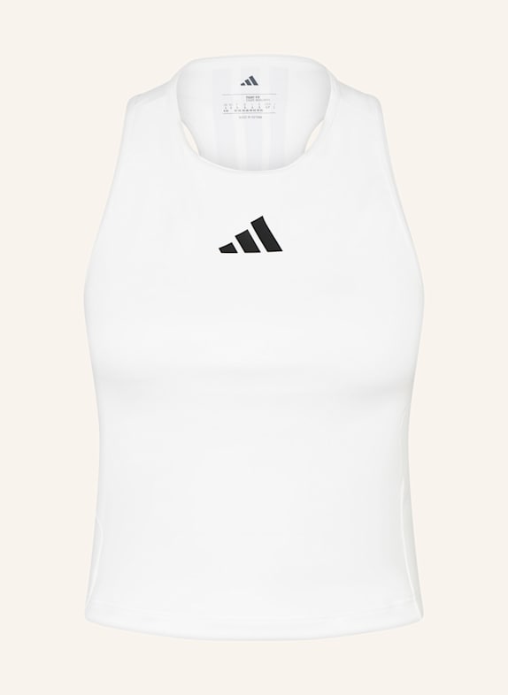 adidas Tanktop POWER 3-STRIPES WEISS