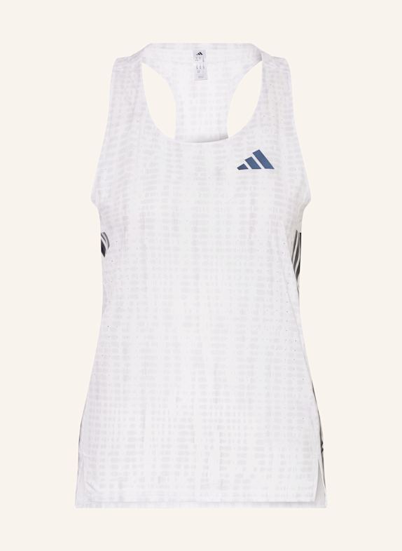 adidas Lauftop ADIZERO WEISS/ HELLGRAU