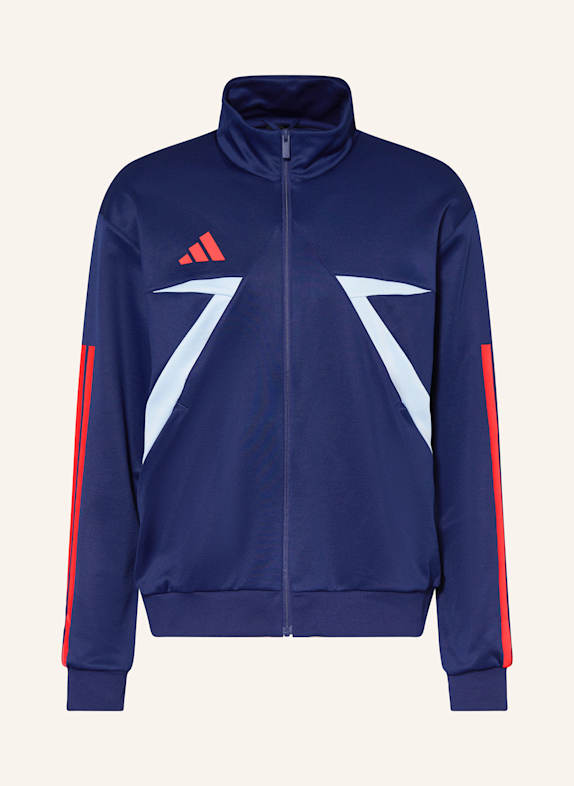 adidas Trainingsjacke TIRO DUNKELBLAU/ HELLBLAU/ ROT