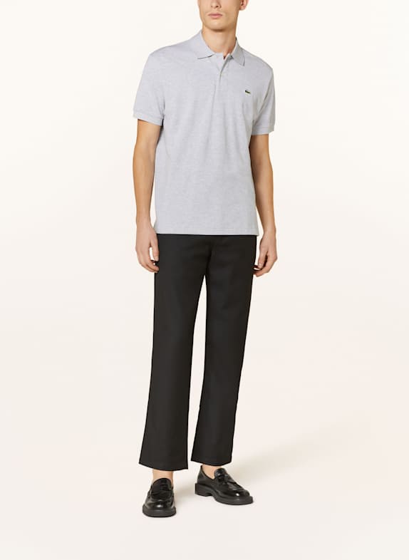 LACOSTE Piqué poloshirt Classic Fit LICHTGRIJS