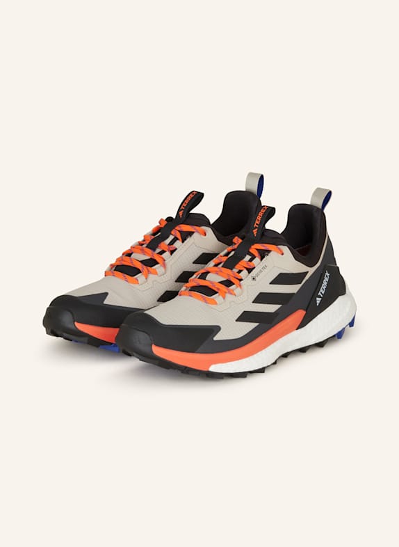 adidas TERREX Wanderschuhe TERREX FREE HIKER 2 LOW GTX SCHWARZ/ HELLGRAU/ ORANGE